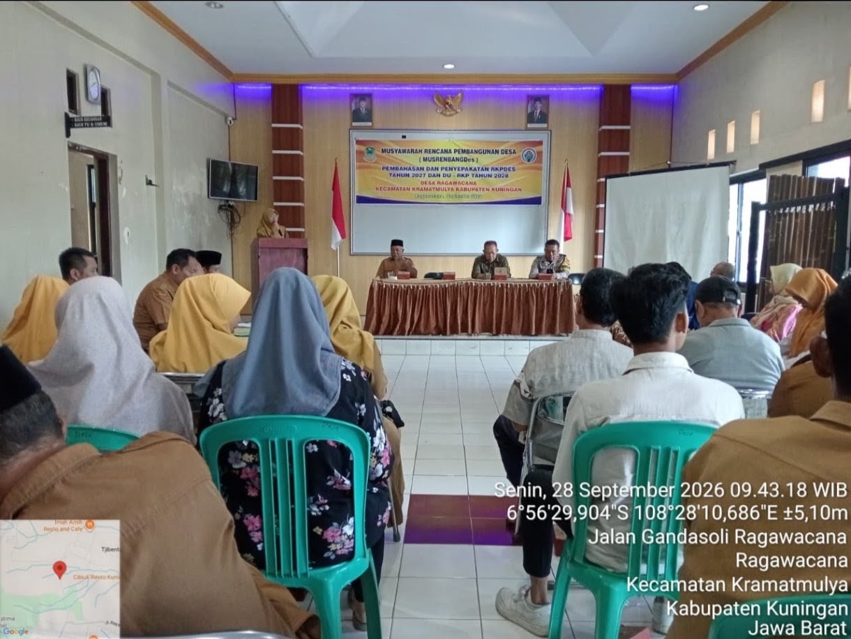 Musrenbangdes Ragawacana Sepakati RKP Desa Tahun 2027 dan Usulan Pembangunan 2028